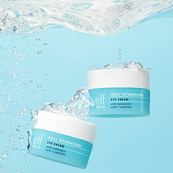 elf e.l.f. SKIN Holy Hydration! Eye Cream, Rich Hydrating Eye Cream For Minimizing Dark Circles, Infused With Hyaluronic Acid, Vegan & Cruelty-free - Image 4